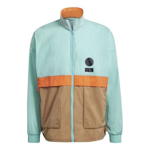 

Куртка adidas Ub Wb Astro Sports Stylish Windproof Stand Collar Jacket Colorblock GU1758