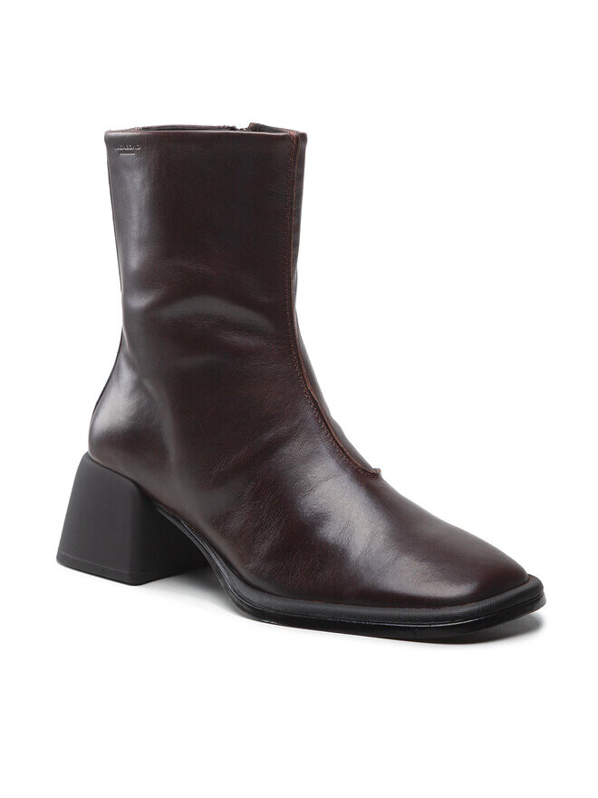 Ботильоны на блочном каблуке Ansie Vagabond Shoemakers, коричневый — фото 2