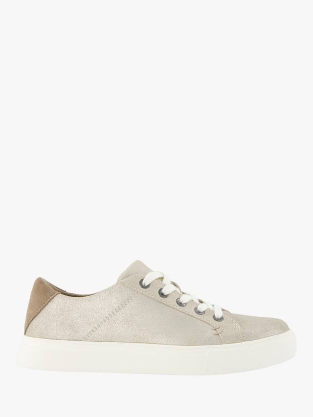 Кроссовки из металлизированной кожи kameron TOMS, цвет Champagne