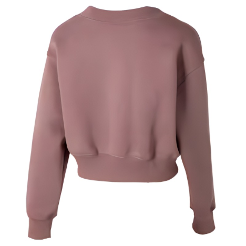 Спортивная толстовка Phoeni женская Smokey Mauve Red Nike, сиреневый красный — фото 4