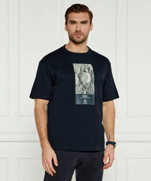 

Футболка астронавта Relaxed fit Boss Orange, синий