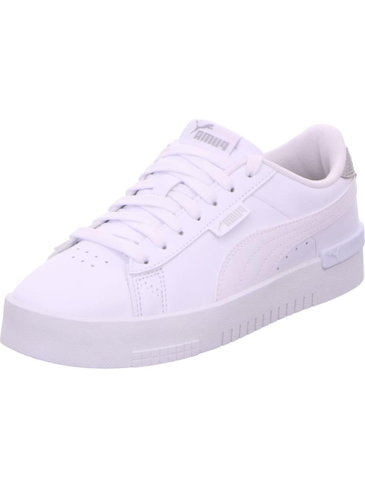 

Низкие кроссовки Puma Jada Distressed, цвет white/silver