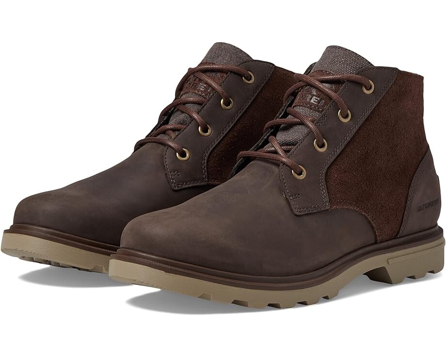 

Ботинки SOREL Carson Chukka WP, цвет Blackened Brown/Khaki