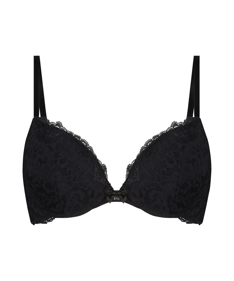 

Бюстгальтер пуш-ап Hunkemöller Marine, черный