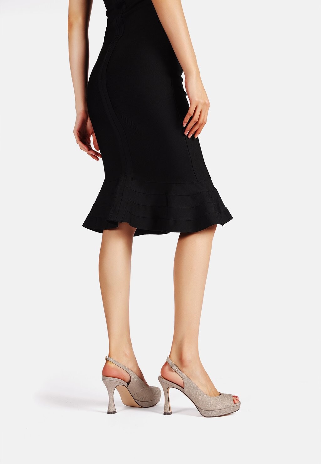 

Туфли на платформе Queen Helena, золото