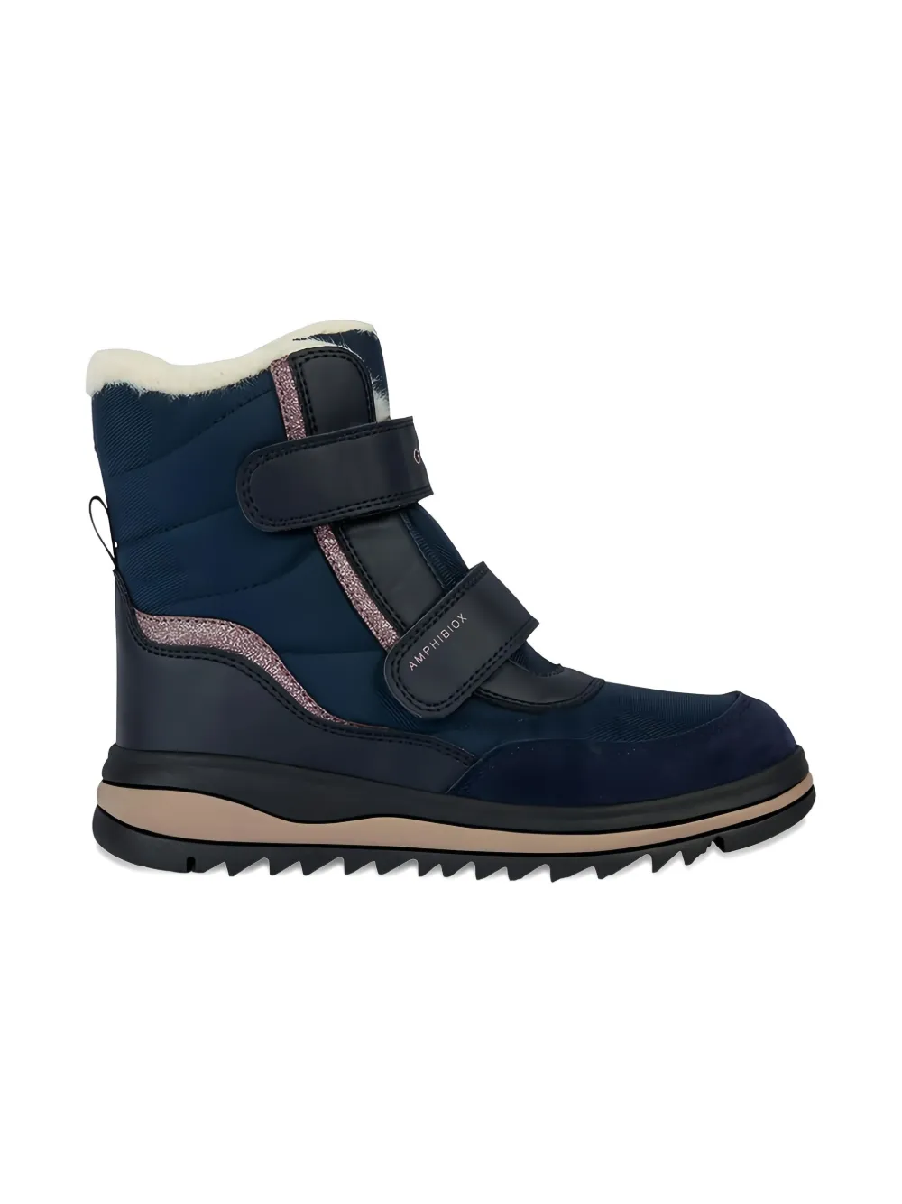 

Стеганые сапоги Geox Kids, синий