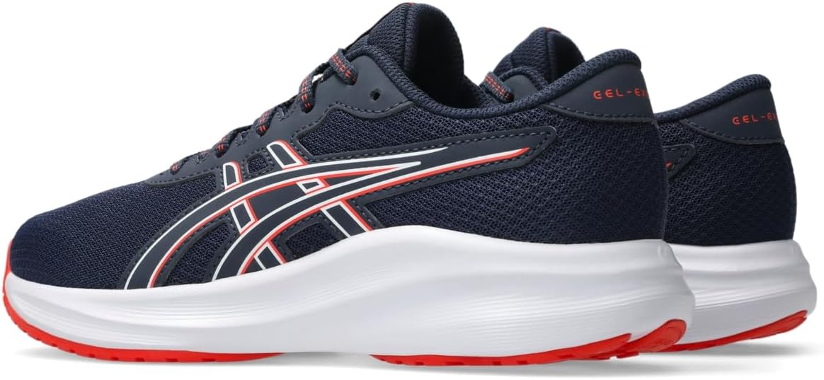 Детские беговые кроссовки ASICS Gel-Excite 11 GS, Midnight/Cherry Tomato — фото 3