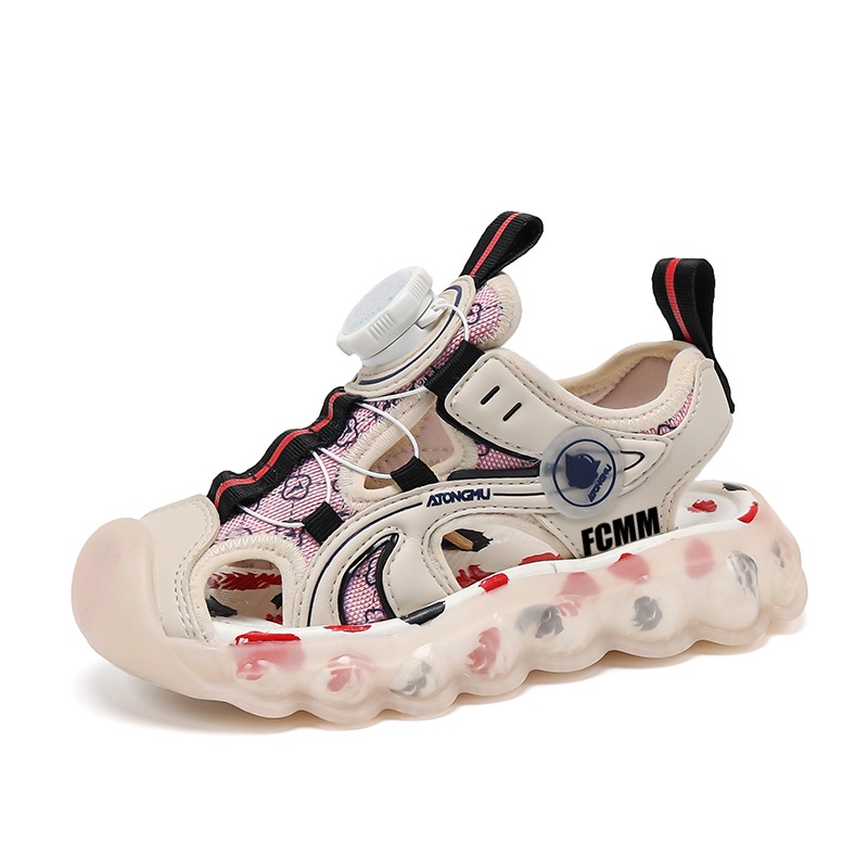 

Детские сандалии FCMM, бежевый/розовый