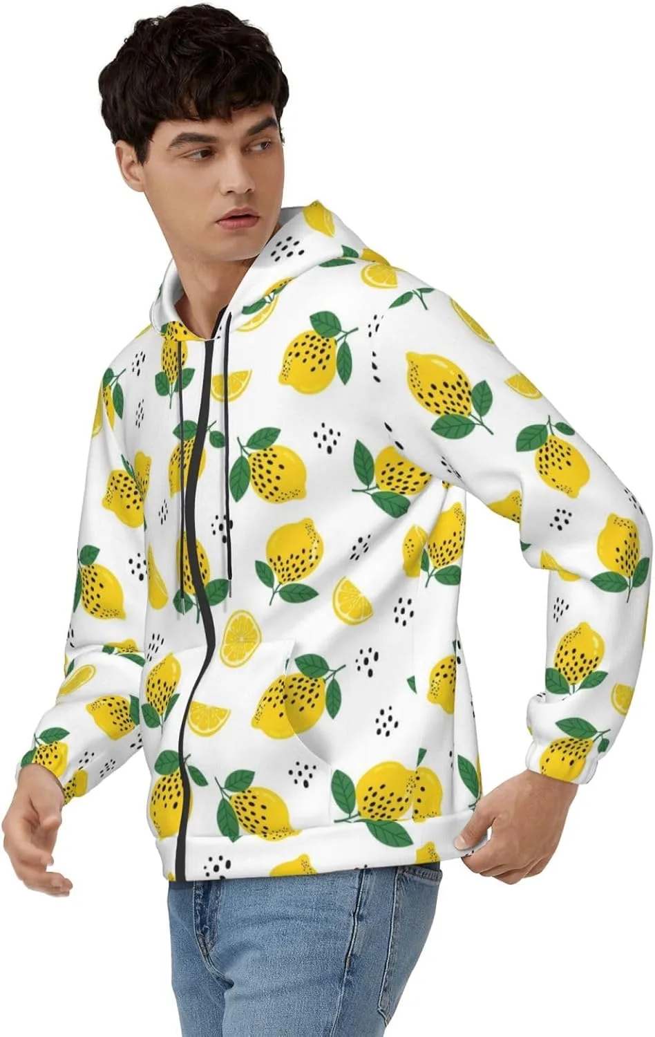 

Мужская толстовка с капюшоном и карманами KATVEESC