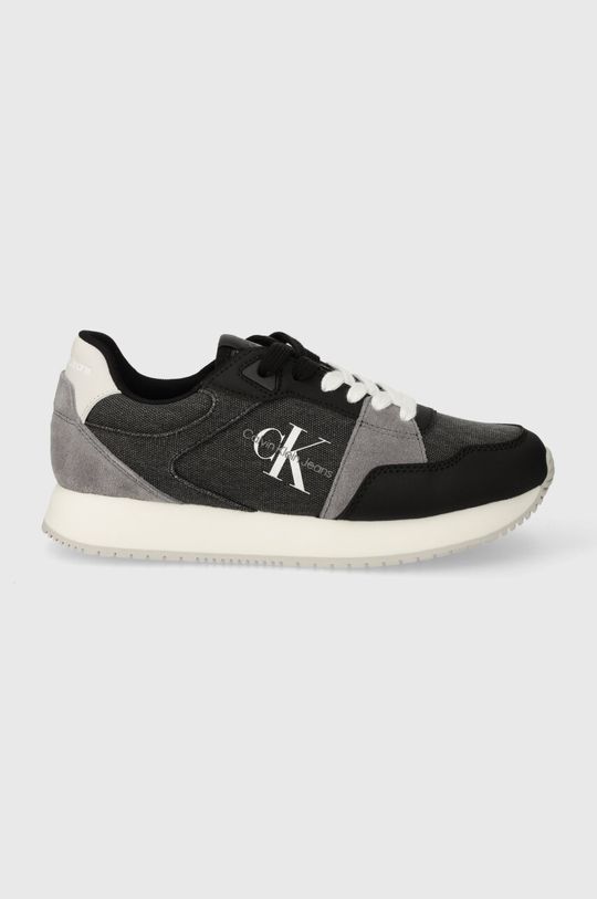 

Кроссовки RUNNER LOW LACE MIX ML BTW Calvin Klein Jeans, черный