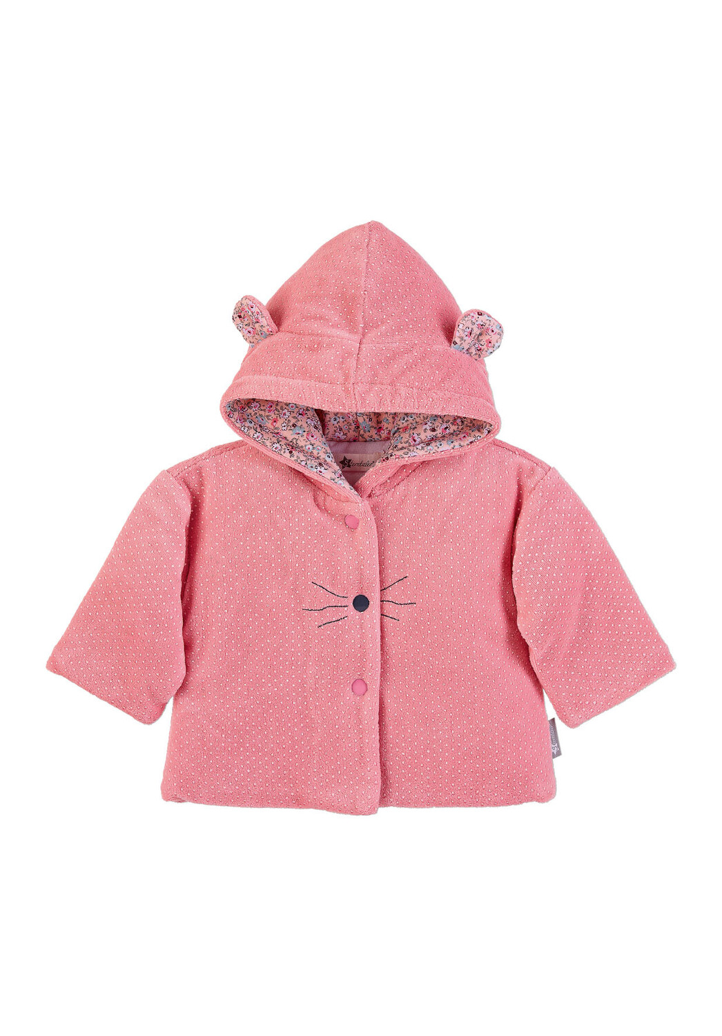 

Куртка Sterntaler Kapuzen Jacke Nicki Mabel, цвет rosig