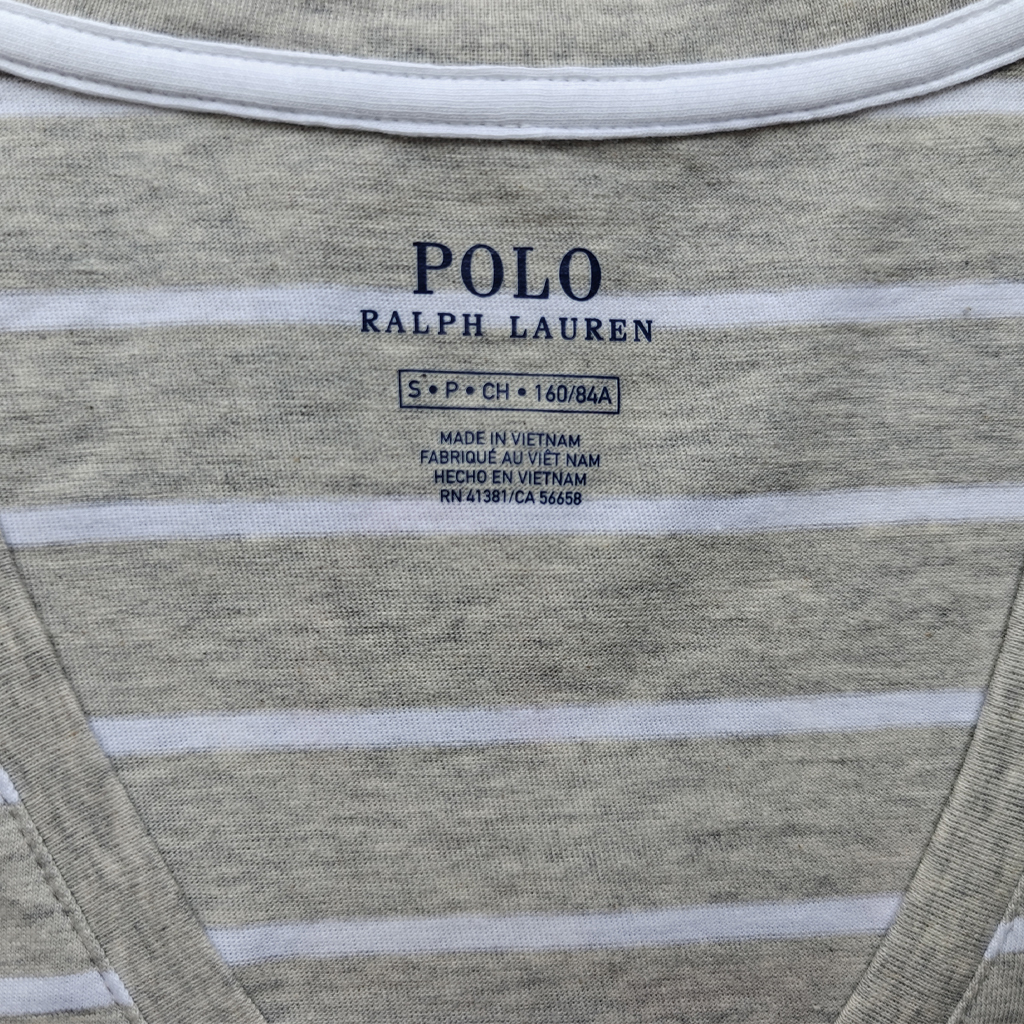 

Футболка женская серая Polo Ralph Lauren