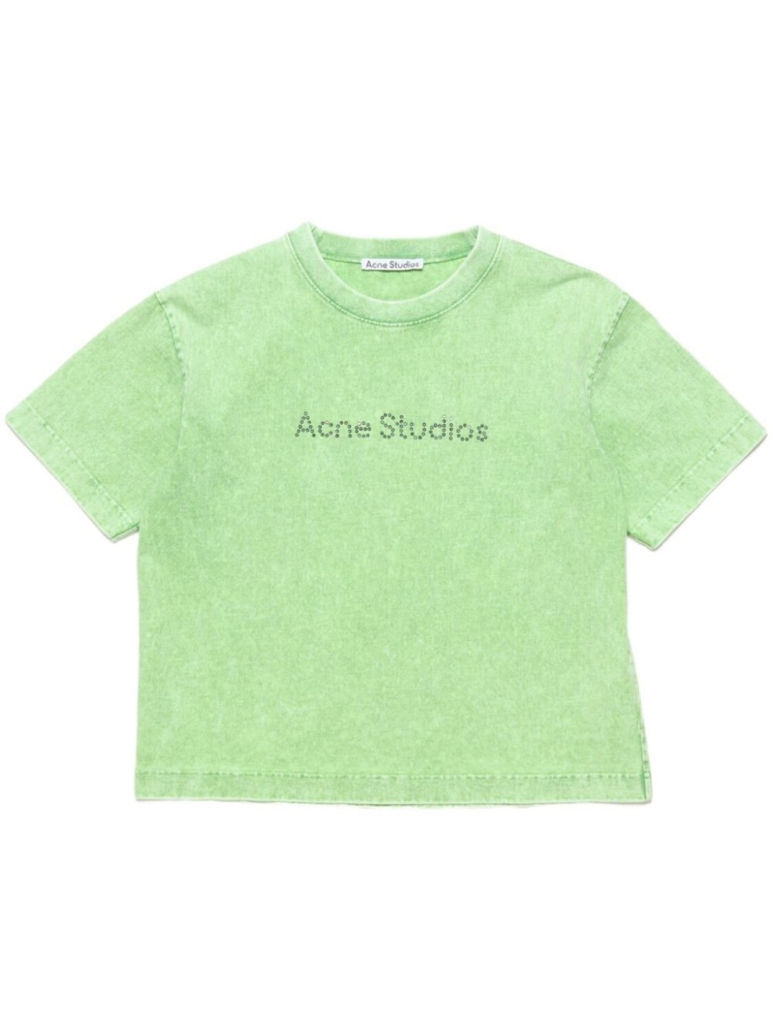 

Футболка с логотипом Acne Studios, зеленый
