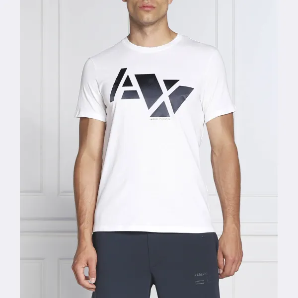 

Футболка стандартного кроя Armani Exchange, белый