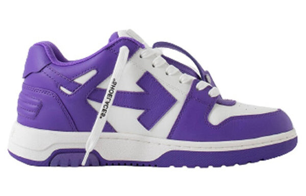 Кроссовки out of office low-top sneaker 'purple white' Off-White, фиолетовый — фото 2