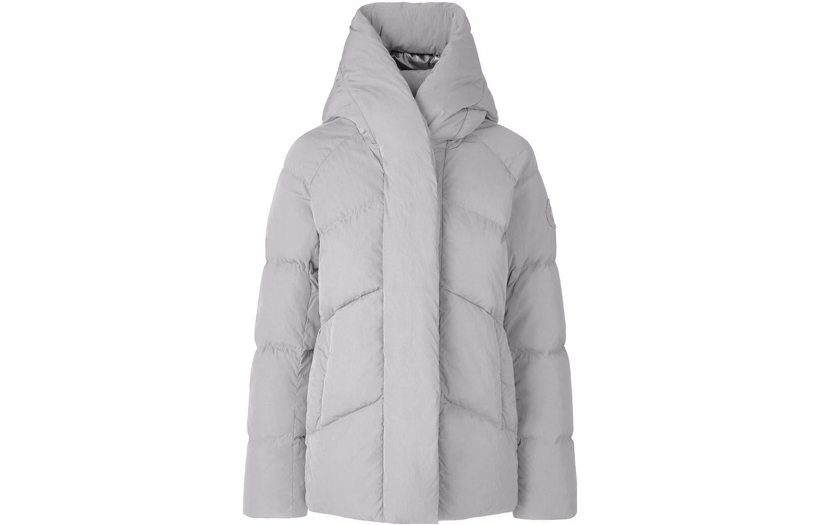 Canada Goose Пуховик Marlow Collection FW22 женский лунный серый, Moonlight Gray — фото 3