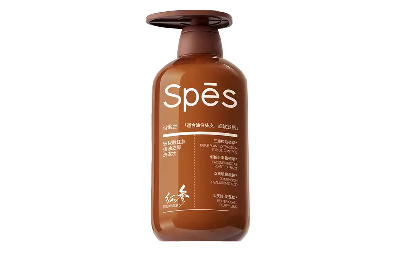 Шампунь Spēs Ginger Collagen Shampoo Oil Control And Volumizing, 500 мл — фото 4