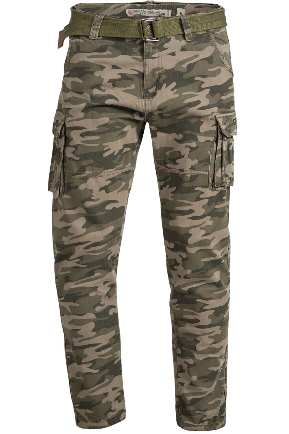 

Обычные брюки-карго INDICODE JEANS William, зеленый