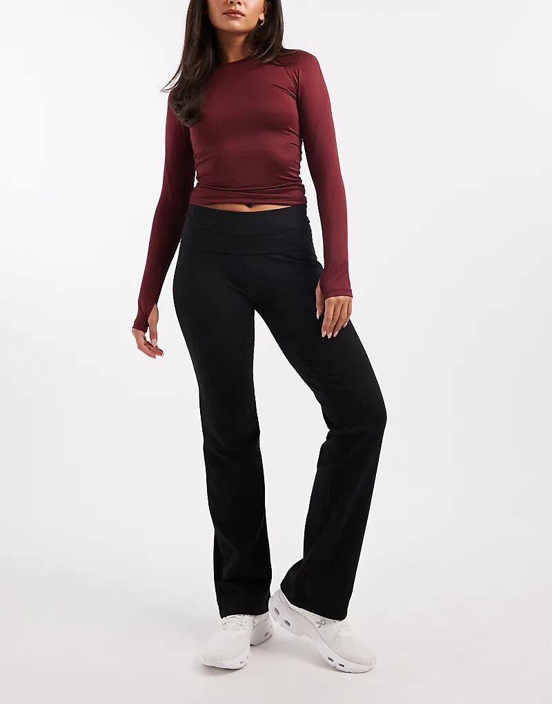 

ONLY активные трикотажные брюки черного цвета