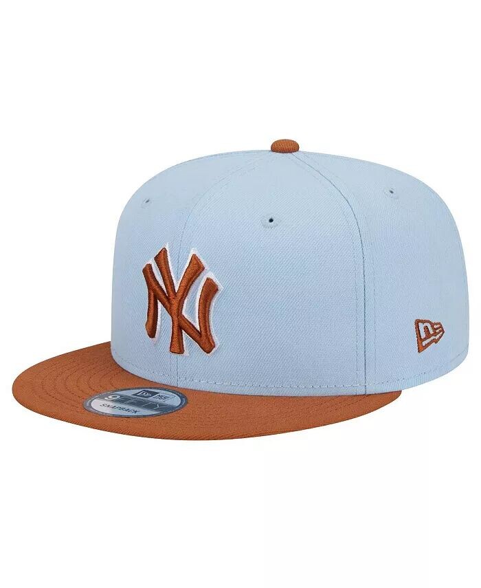 

Мужская голубая двухцветная бейсболка New York Yankees Spring Color 9FIFTY Snapback New Era, синий