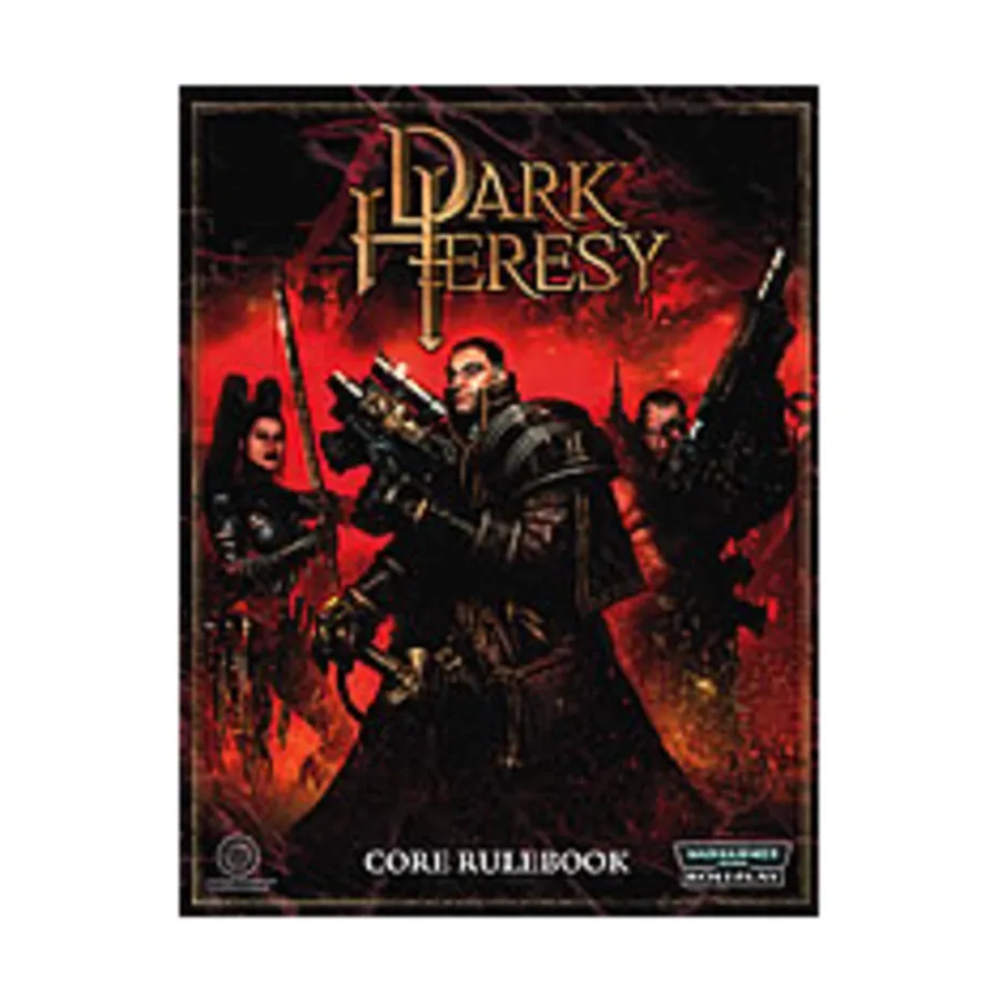 

Dark Heresy (1st Printing), Warhammer 40,000 Role Playing - Dark Heresy (Black Industries), твердый переплет