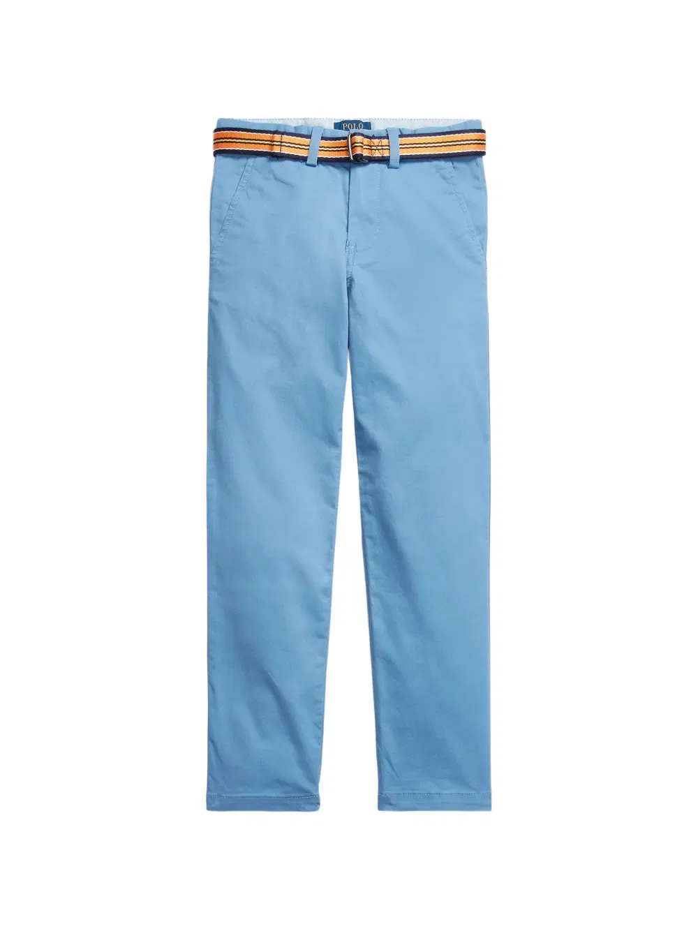 Брюки с вышитым логотипом Polo Ralph Lauren Kids, синий