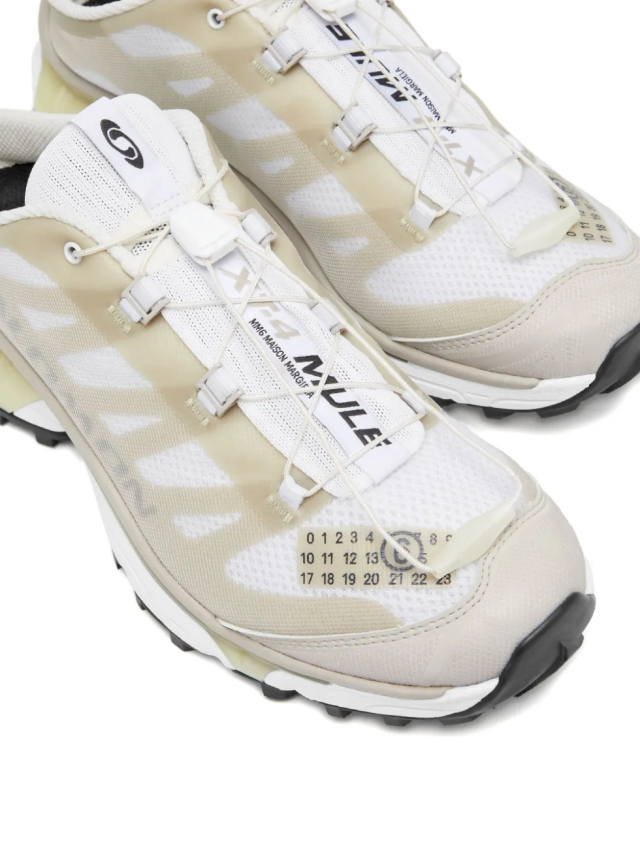 MM6 Maison Margiela X Salomon кроссовки из коллаборации с Salomon, нейтральный — фото 4