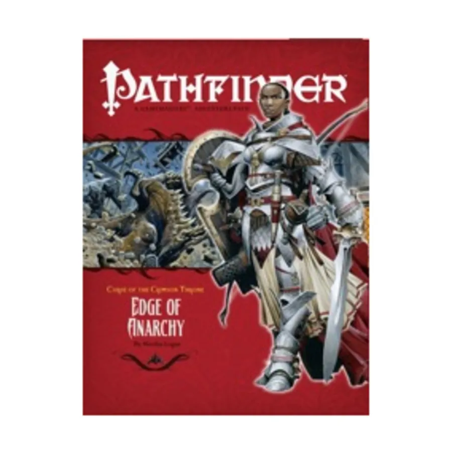

#7 "Curse of the Crimson Throne #1 - Edge of Anarchy", Pathfinder Roleplaying Game (1st Edition) - Adventure Path #001 - #030, мягкая обложка