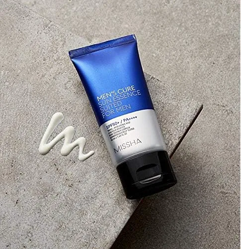 Солнцезащитная эссенция для лица MISSHA Men's Cure Sun Essence 50 мл Missha. — фото 2