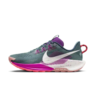 

Кроссовки Nike Pegasus Trail 5, цвет Armory Navy/Vivid Grape/Green Frost/Phantom
