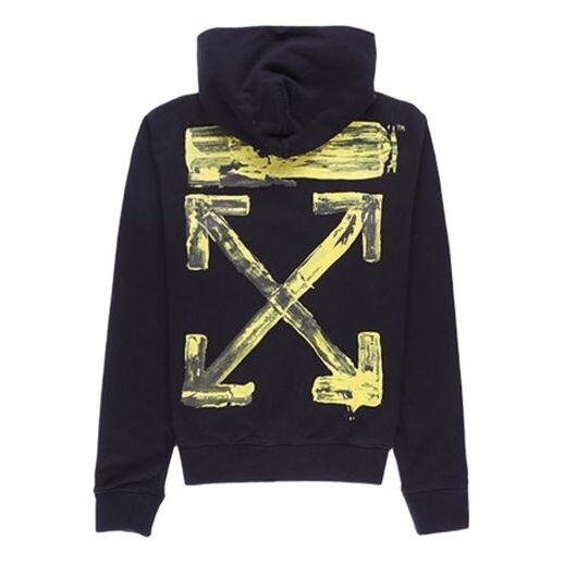 

Толстовка men's acrylic arrows slim multi-color arrow printing black Off-White, черный