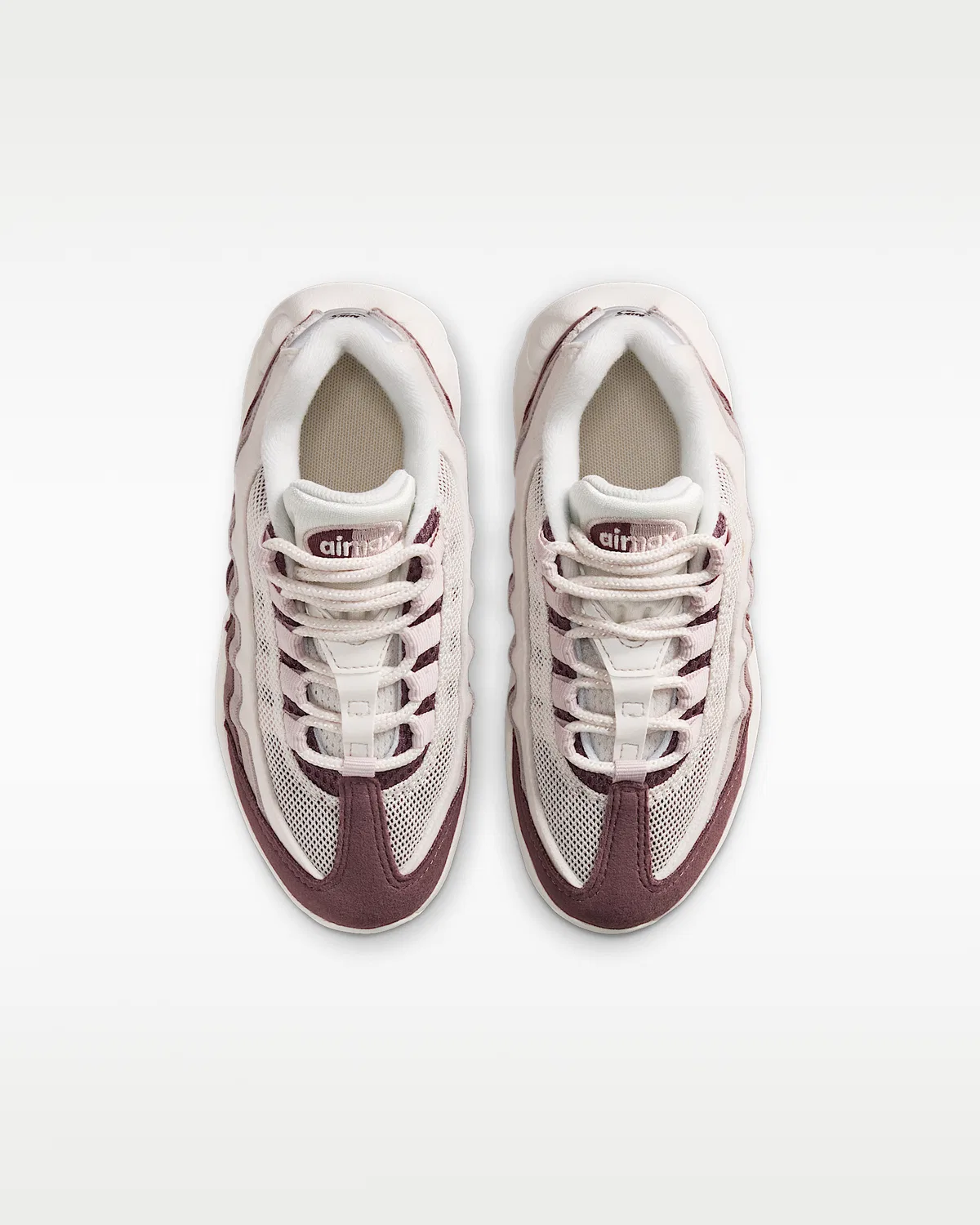 Кроссовки Nike Air Max 95 для малышей, Phantom/Tattoo/Moon Particle/Silt Red — фото 4