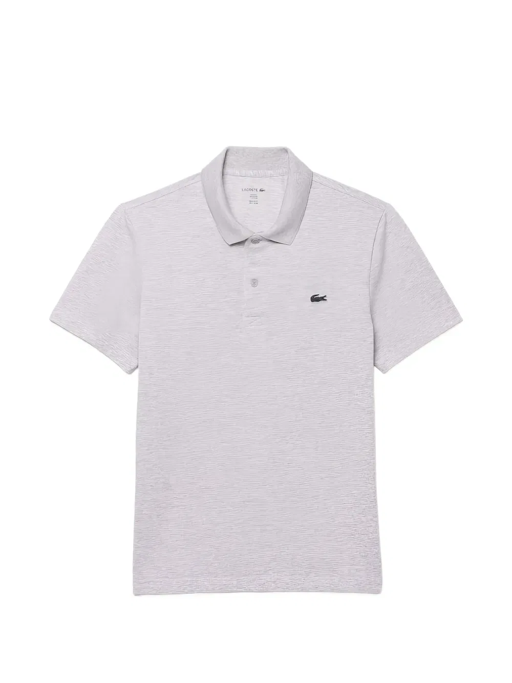 Поло с аппликацией логотипа Lacoste, серый