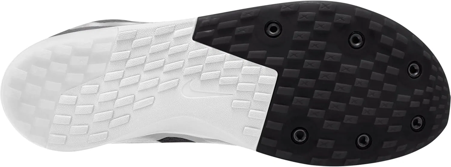 Кроссовки Nike Rival XC 6 Cross Country Spikes DX7999, Black Metallic Silver Dk Smoke Grey — фото 4