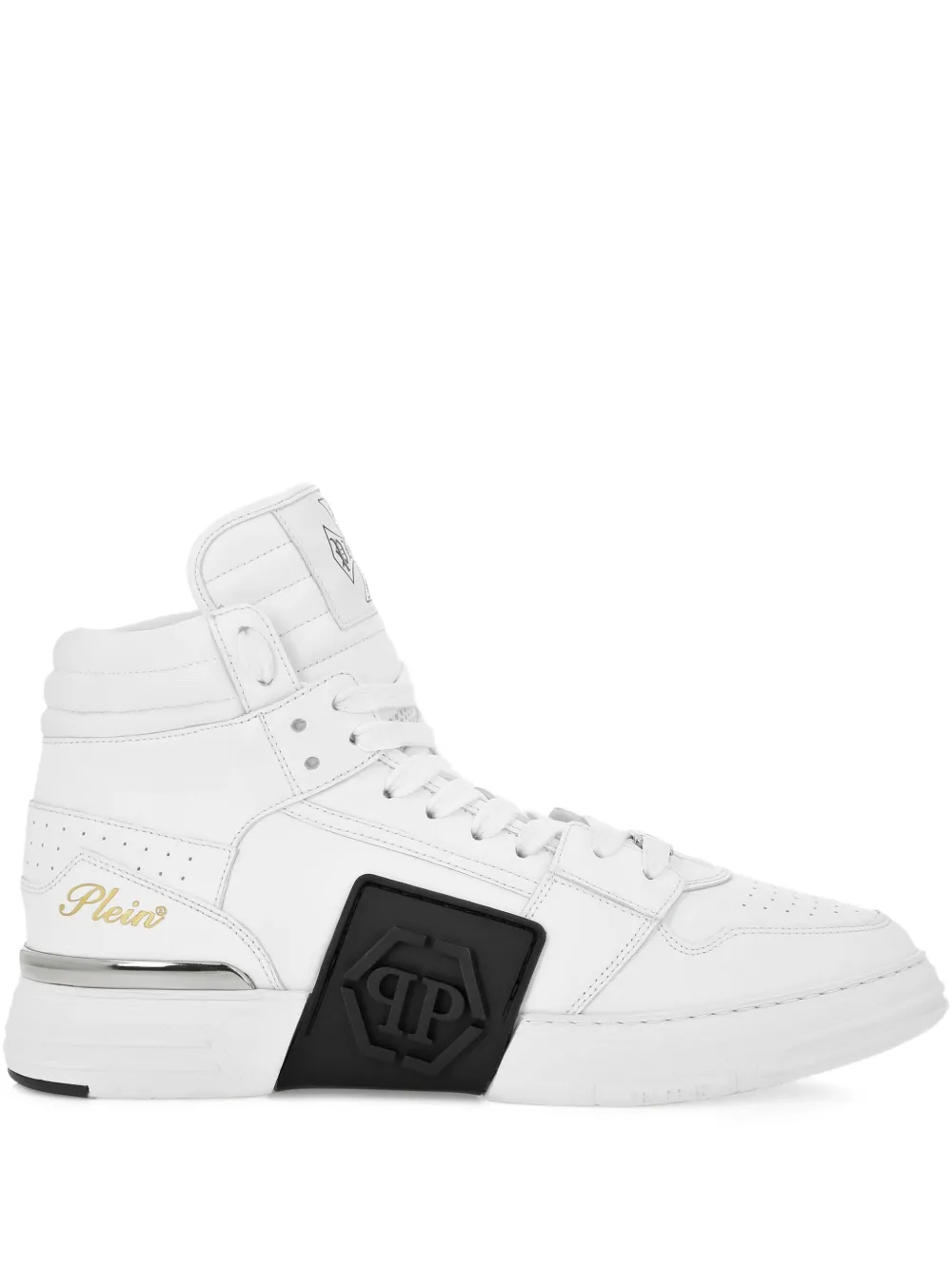 

Высокие кроссовки Phantom Kicks Philipp Plein, белый