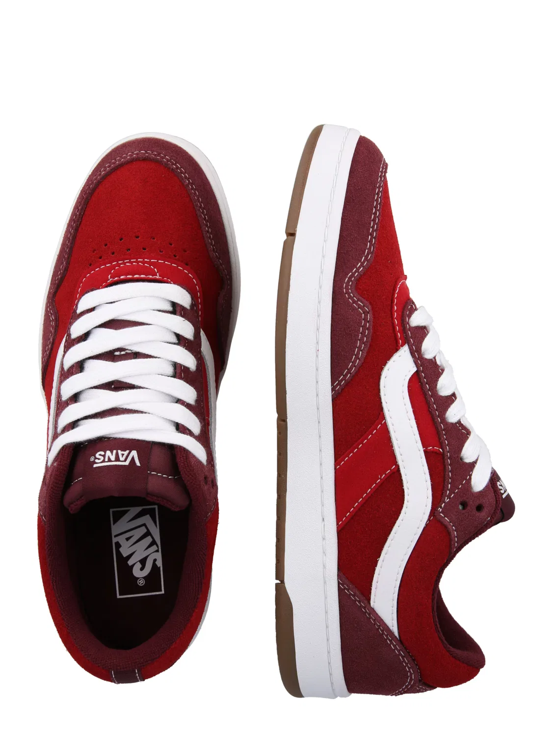 Кроссовки 'CRUZE 3.0' Vans, Red/Wine Red — фото 2