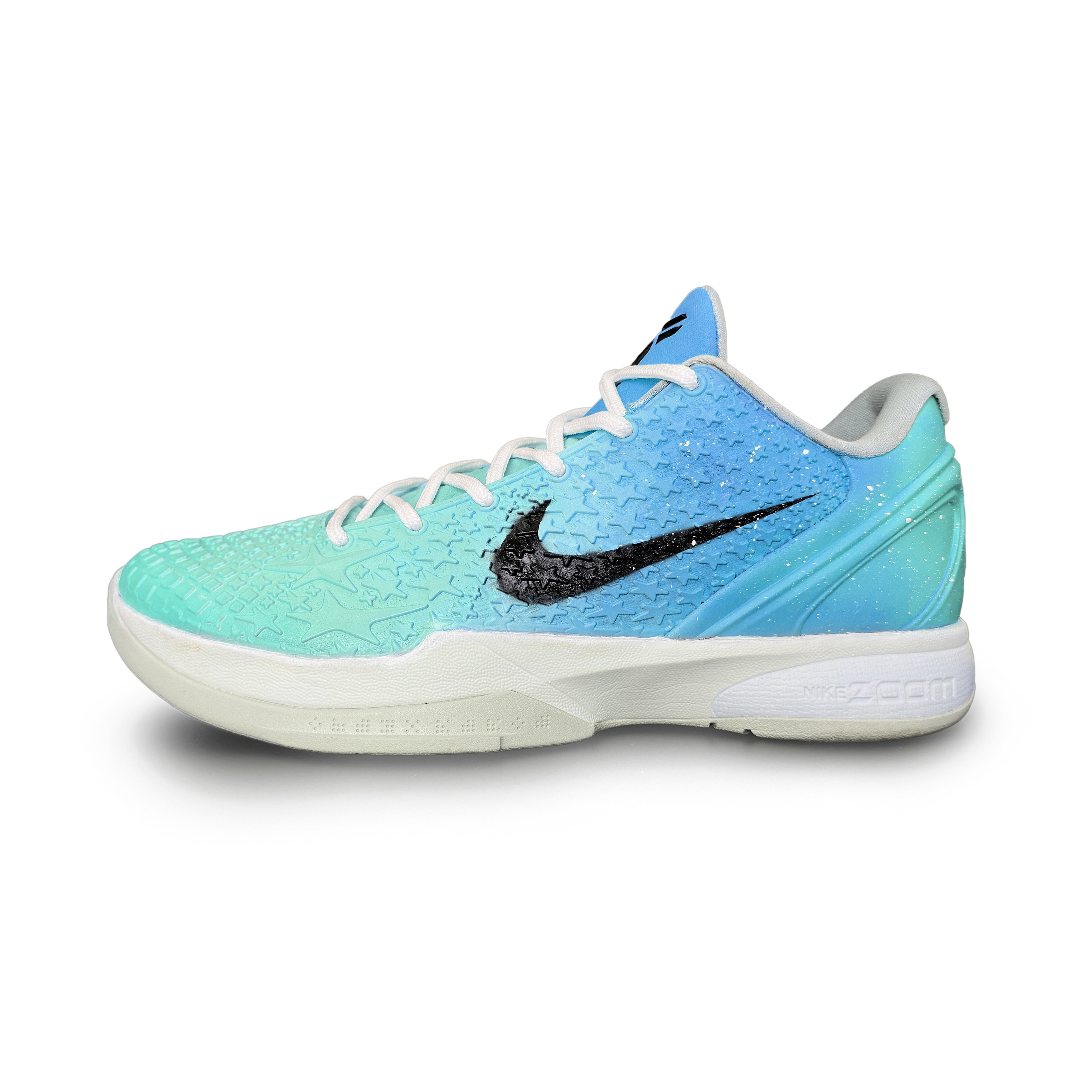 

Nike Баскетбольные кроссовки Zoom Kobe 6 Low Top мужские, сине-зеленые