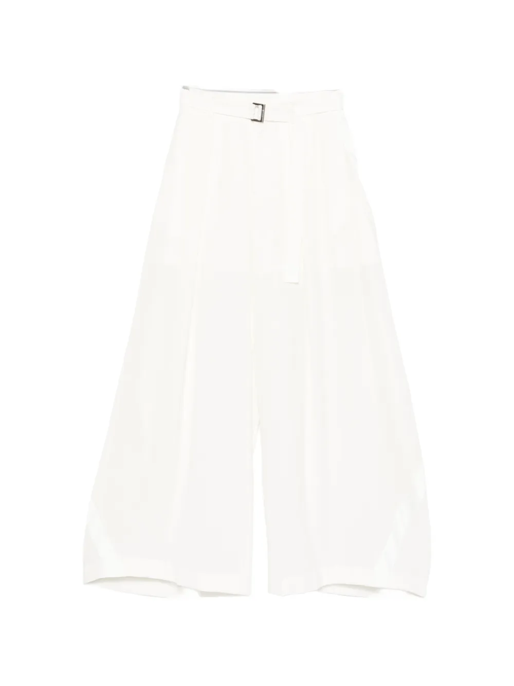 

Брюки с пряжкой Sacai, белый