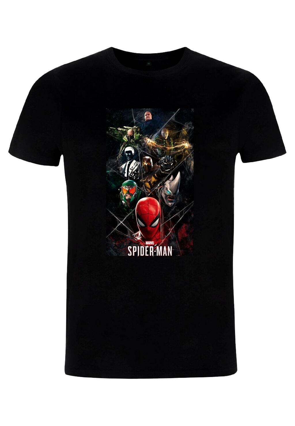 

Футболка с принтом MARVEL VILLAIN WEBBS Marvel, черный