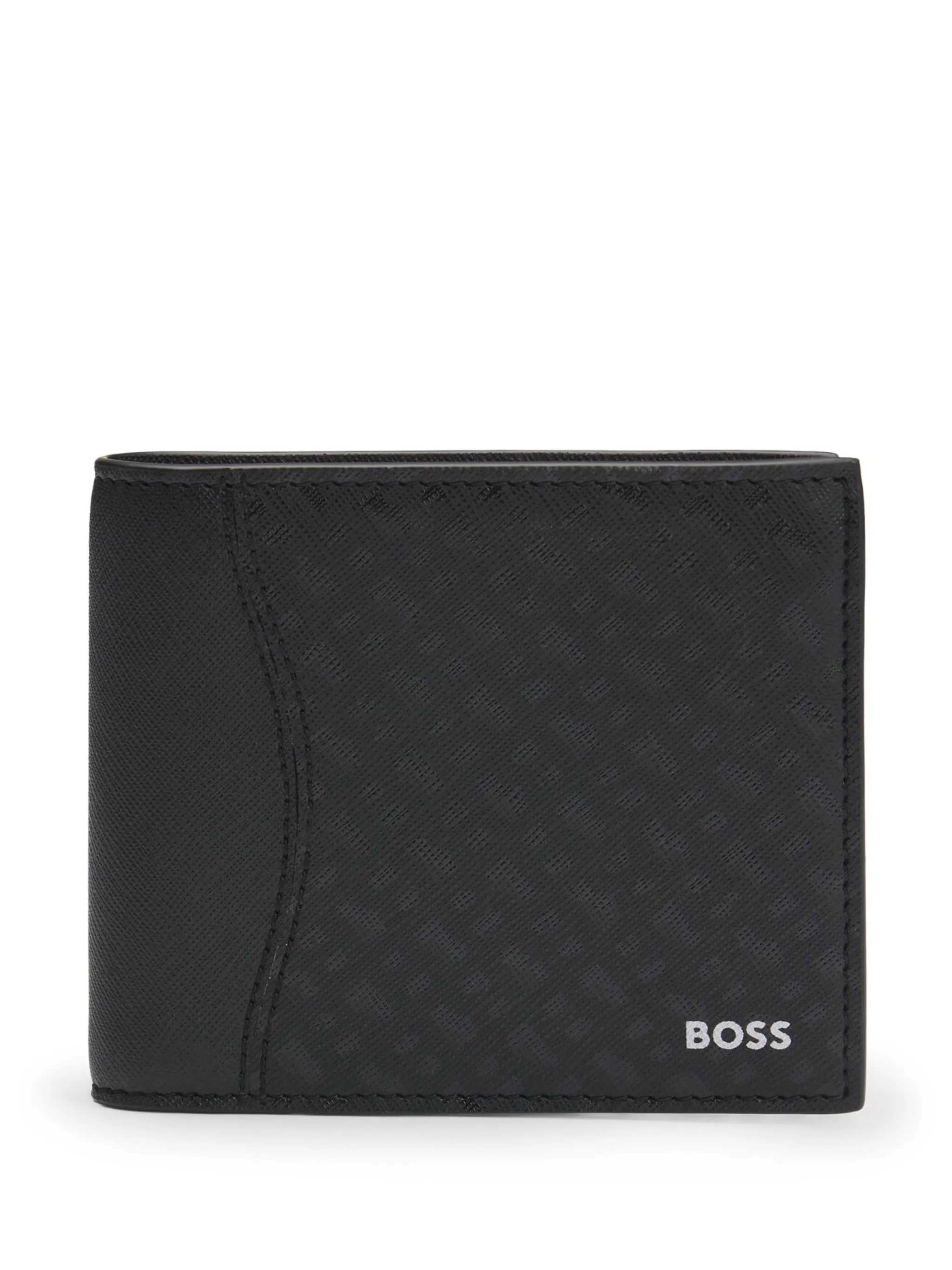 

Фактурный бумажник Boss, черный