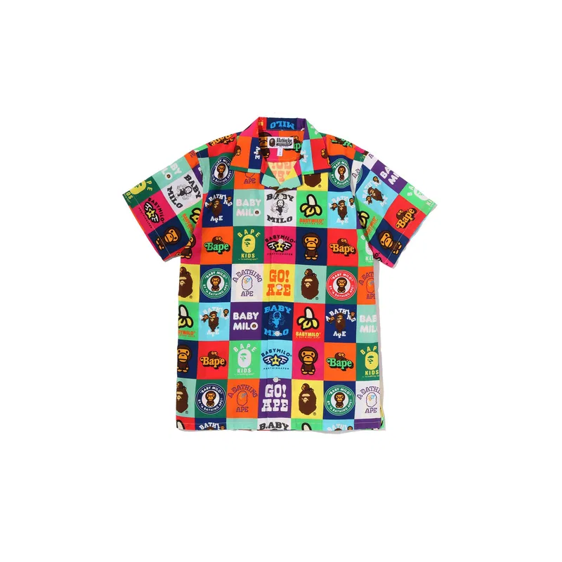 Повседневная рубашка A BATHING APE Teenagers мультиколор
