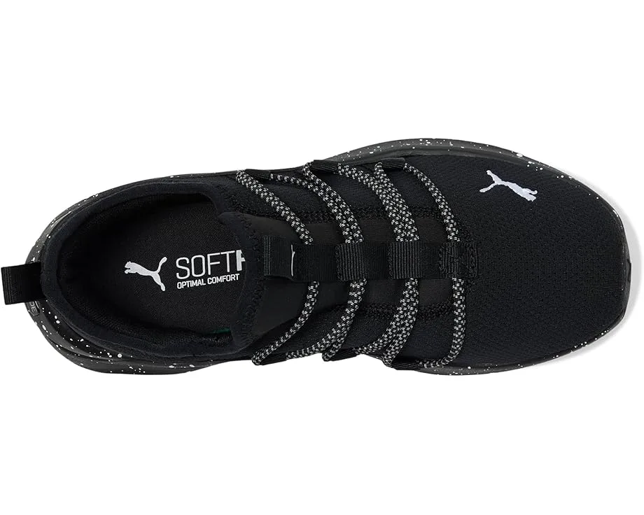 Кроссовки PUMA Kids Softride One4All Galaxy (Big Kid), Puma Black/Puma White — фото 2