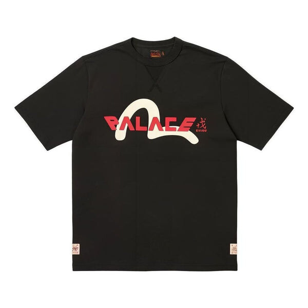 

Футболка x evisu logo t-shirt 'black' Palace, черный