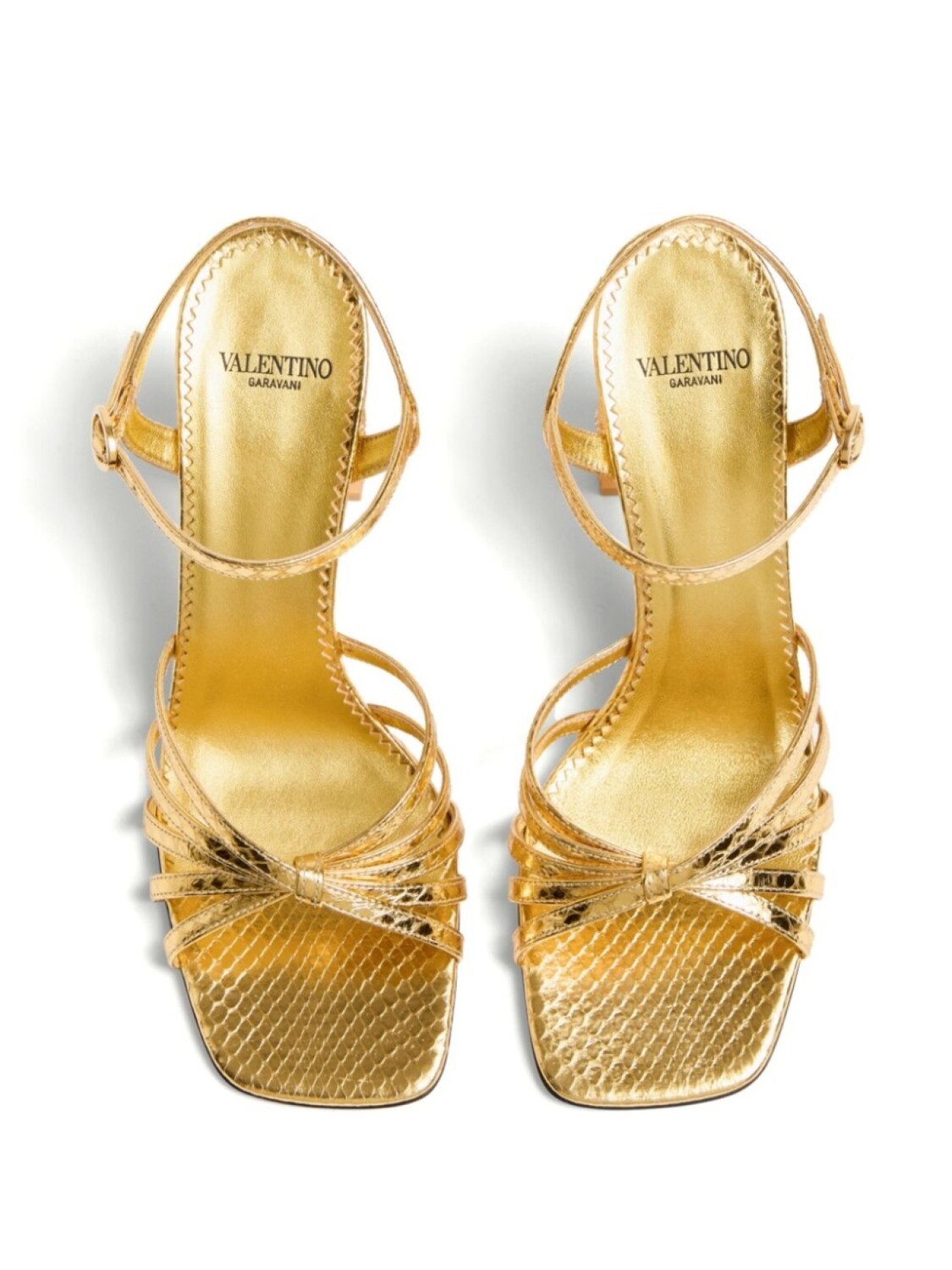 Босоножки Preshoes 90 Valentino Garavani, золотой — фото 4