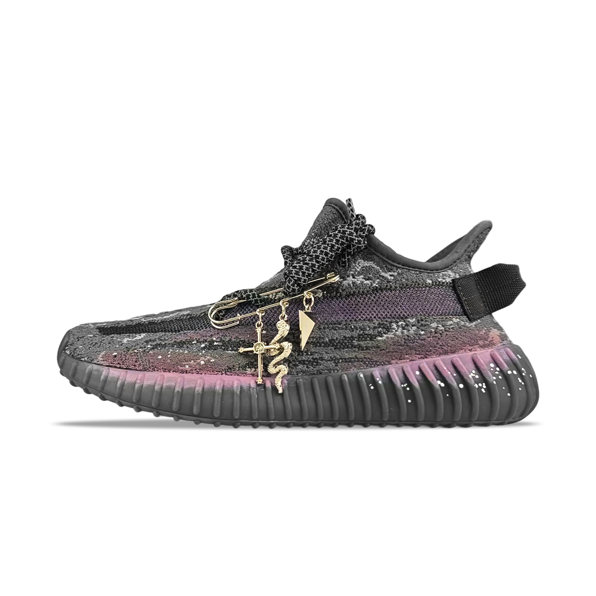 

Adidas Originals Yeezy Boost 350 V2 BNK Marsh Purple устойчивые к истиранию низкие кеды унисекс черный серый фиолетовый Marsh Purple, цвет Marsh Purple