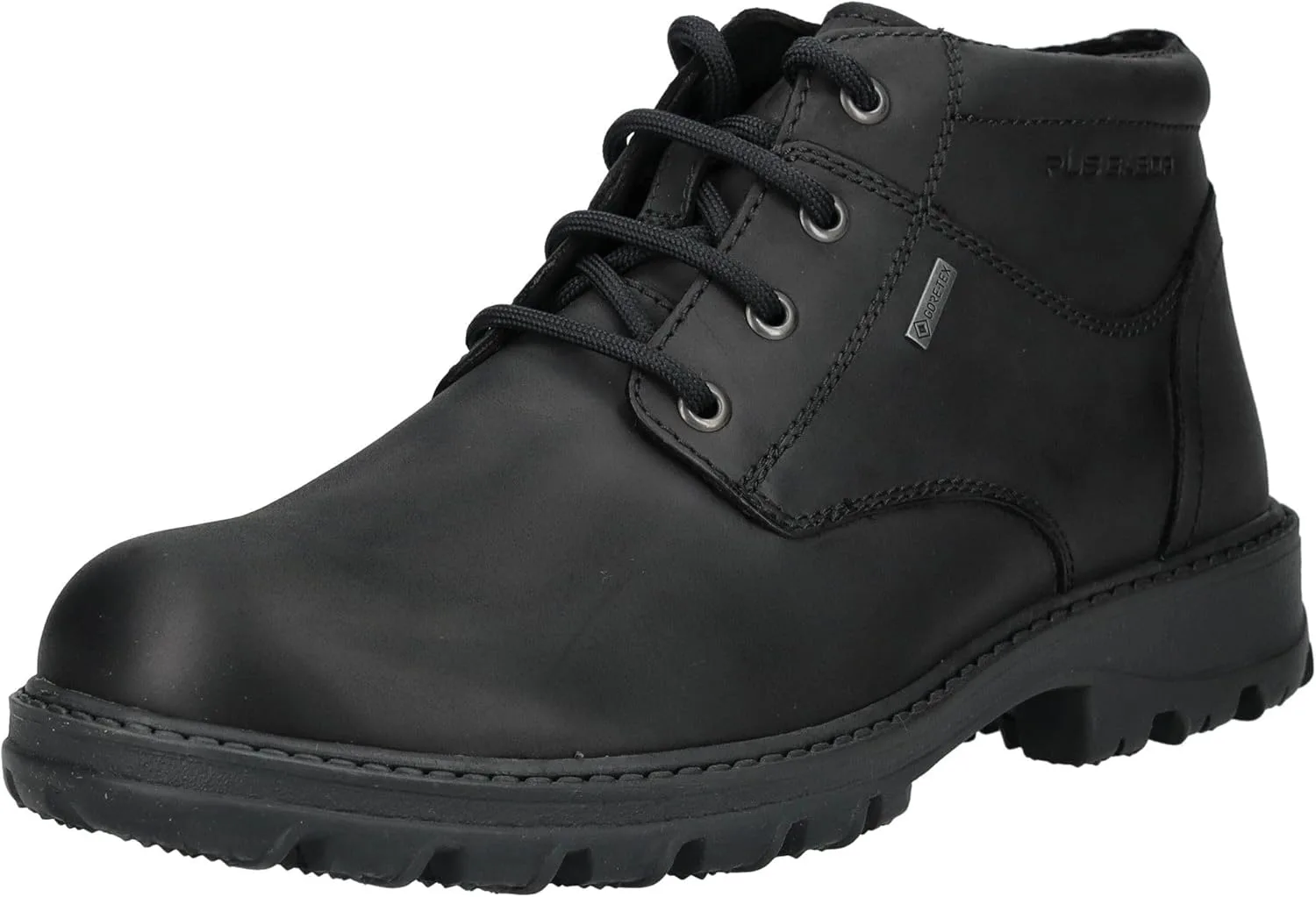 Мужские ботинки Pius Gabor, Gore-Tex, с прочной цепочкой, небольшой латексный подлокотник, шерстяная подошва, черный