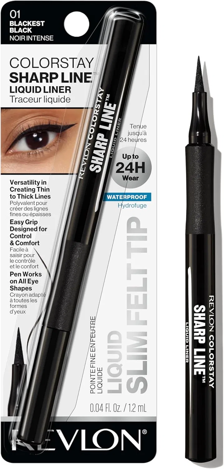 Подводка Revlon ColorStay Liquid Eye Pen, черный, 1.59 г