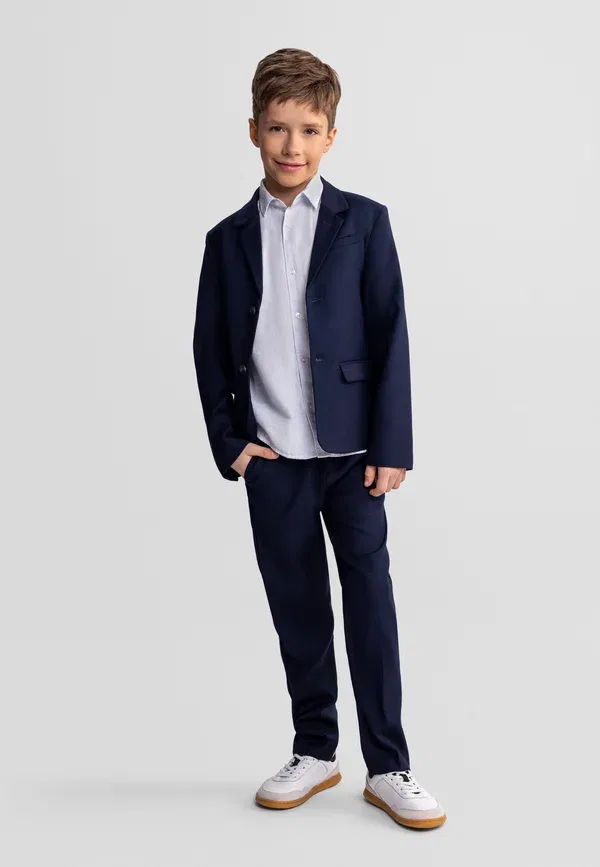 Брюки чинос Minoti Tailored style, темно-синий