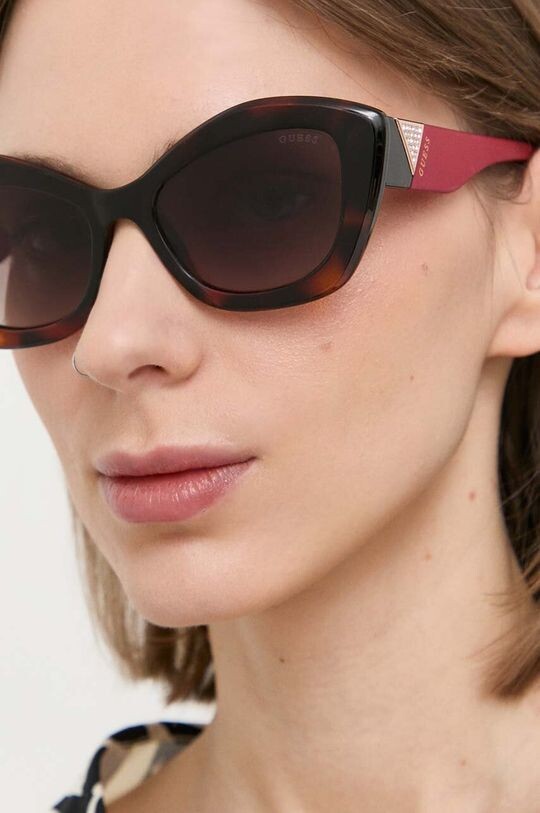

Угадай солнцезащитные очки Guess, красный