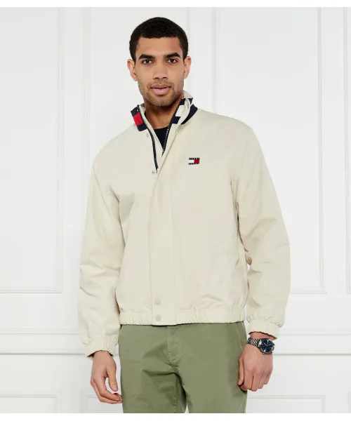 

Бомбер Loose fit Tommy Jeans, бежевый